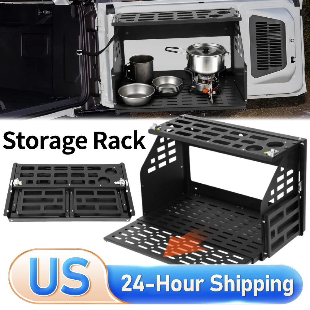 Для Ford Bronco 2/4 двери складной верстак большой емкости авто стойка для кемпинга и пикника задняя дверь стол для задней двери принадлежности для хранения автомобиля 
Для Ford Bronco 2/4 двери складной верстак большой емкости авто стойка для кемпинга и пикника задняя дверь стол для задней двери принадлежности для хранения автомобиля