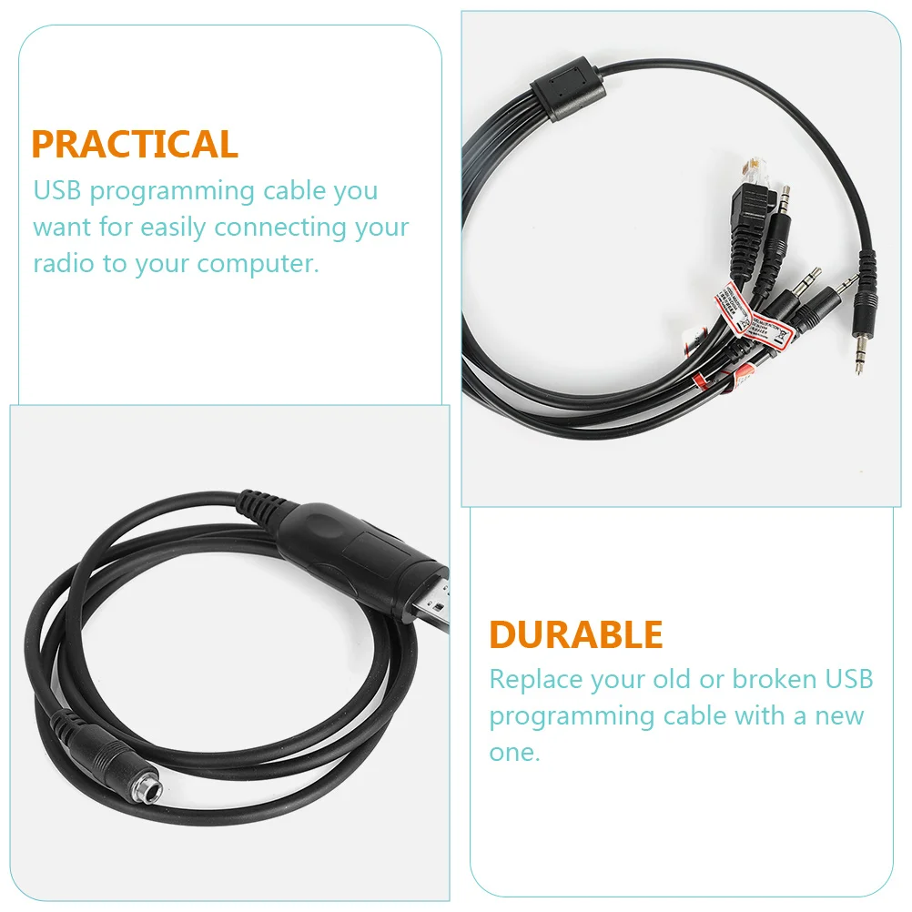 1 Set USB Programming Cable For Portable Radio Walkie Talkie Ham Radio Replacement Accessory
1 Set USB Programming Cable For Portable Radio Walkie Talkie Ham Radio Replacement Accessory