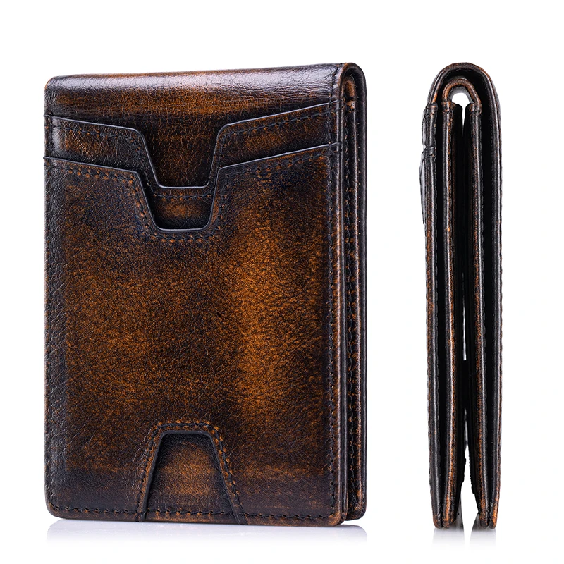 Мужской кошелек SCHLATUM с передним карманом, тонкий, легкий, с блокировкой RFID, тонкий двойной кошелек из натуральной кожи с 10 слотами для карт
Мужской кошелек SCHLATUM с передним карманом, тонкий, легкий, с блокировкой RFID, тонкий двойной кошелек из натуральной кожи с 10 слотами для карт