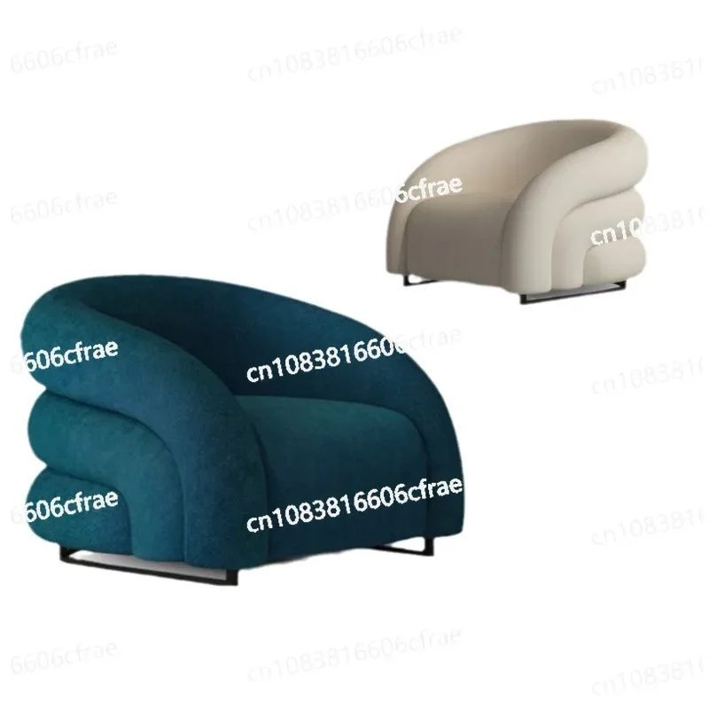 Light Luxury Single Sofa Chair Bedroom Balcony Lazy Sofa Small Apartment Living Room Nordic Cream Style Designer Single Chair
Light Luxury Single Sofa Chair Bedroom Balcony Lazy Sofa Small Apartment Living Room Nordic Cream Style Designer Single Chair