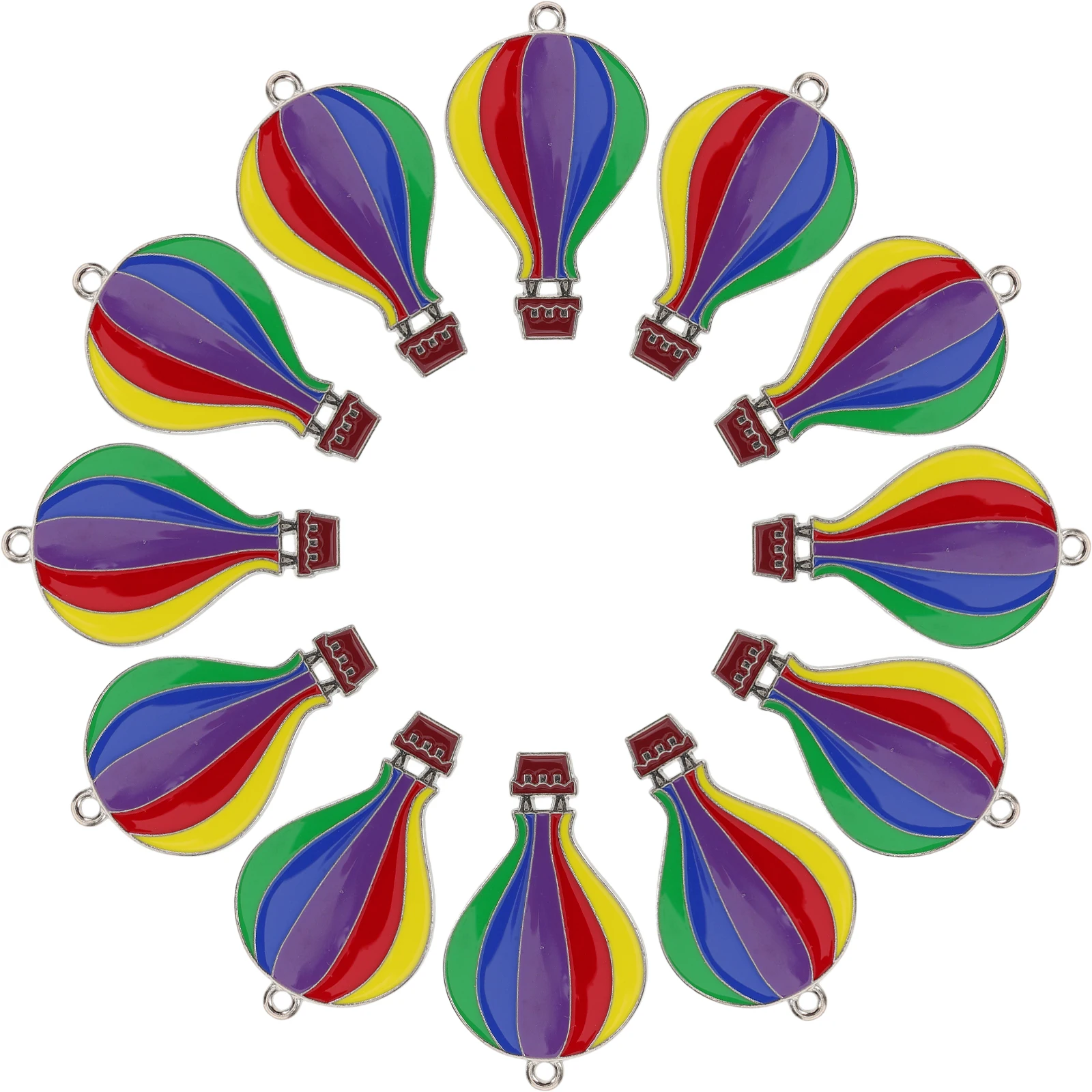 12 Pcs Hot Air Balloon Pendant Keychain Charms Mini Handbag Party Favors Birthday for Women Inflatable Decor Decorations
12 Pcs Hot Air Balloon Pendant Keychain Charms Mini Handbag Party Favors Birthday for Women Inflatable Decor Decorations