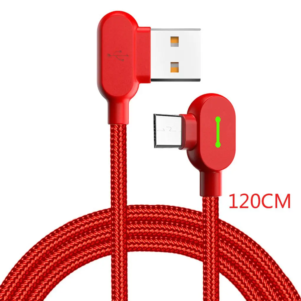 Mcdodo Nylon Braided Data Cable Elbow Type Micro Line Charging Data Transmission Cord Replacement for Android
Mcdodo Nylon Braided Data Cable Elbow Type Micro Line Charging Data Transmission Cord Replacement for Android