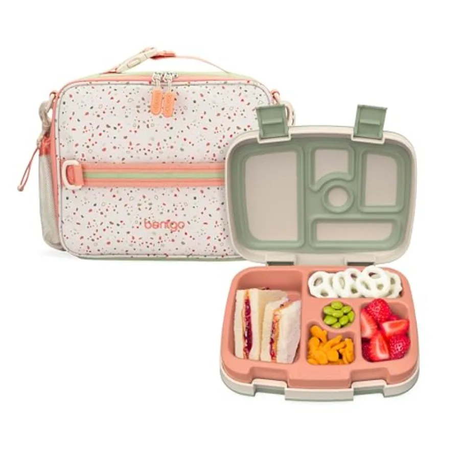 Prints Insulated Lunch Bag Set With Bento-Style Lunch Box Geo Speckle
Prints Insulated Lunch Bag Set With Bento-Style Lunch Box Geo Speckle