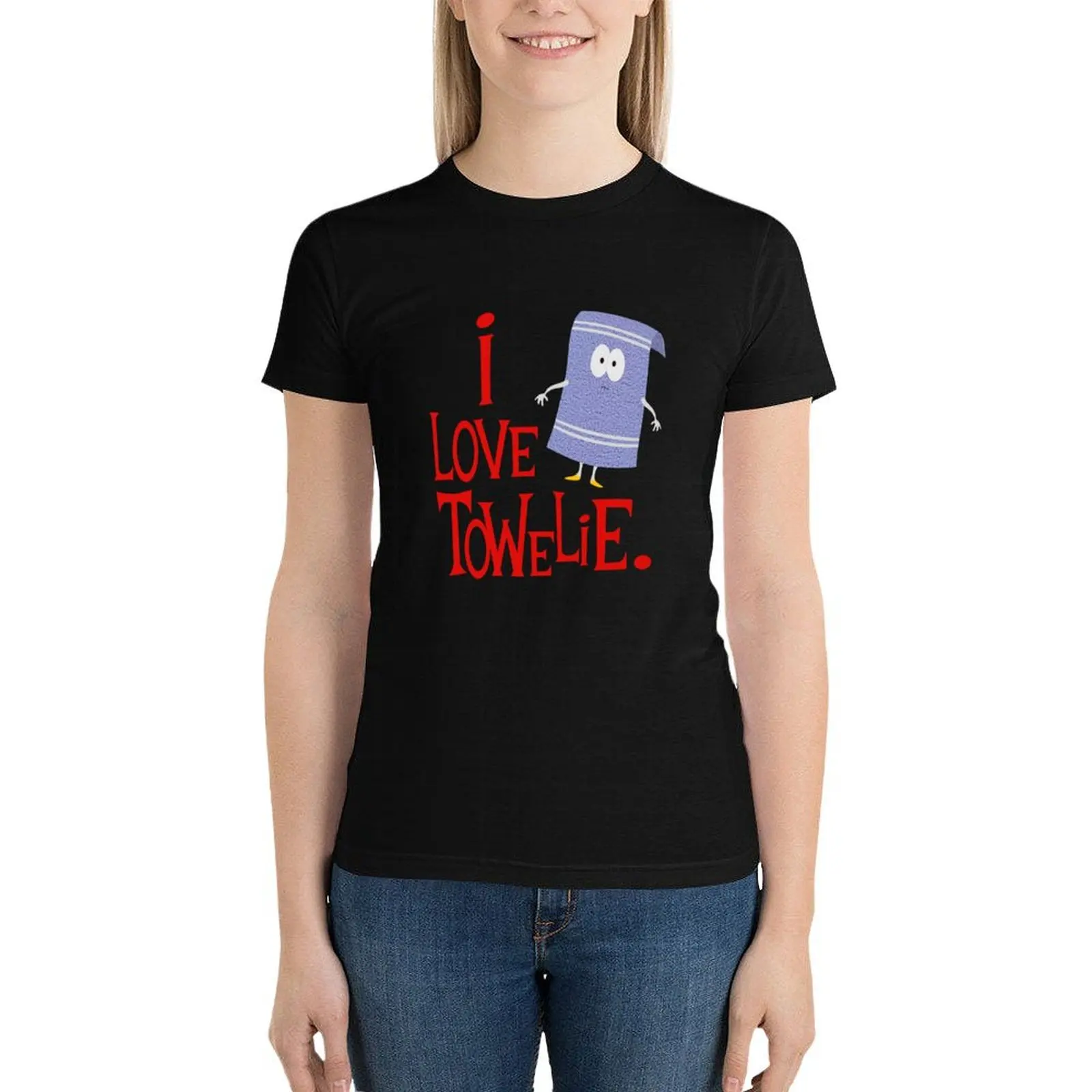 I love towelie T-Shirt summer tops funny plus size tops vintage clothes T-shirt Women
I love towelie T-Shirt summer tops funny plus size tops vintage clothes T-shirt Women