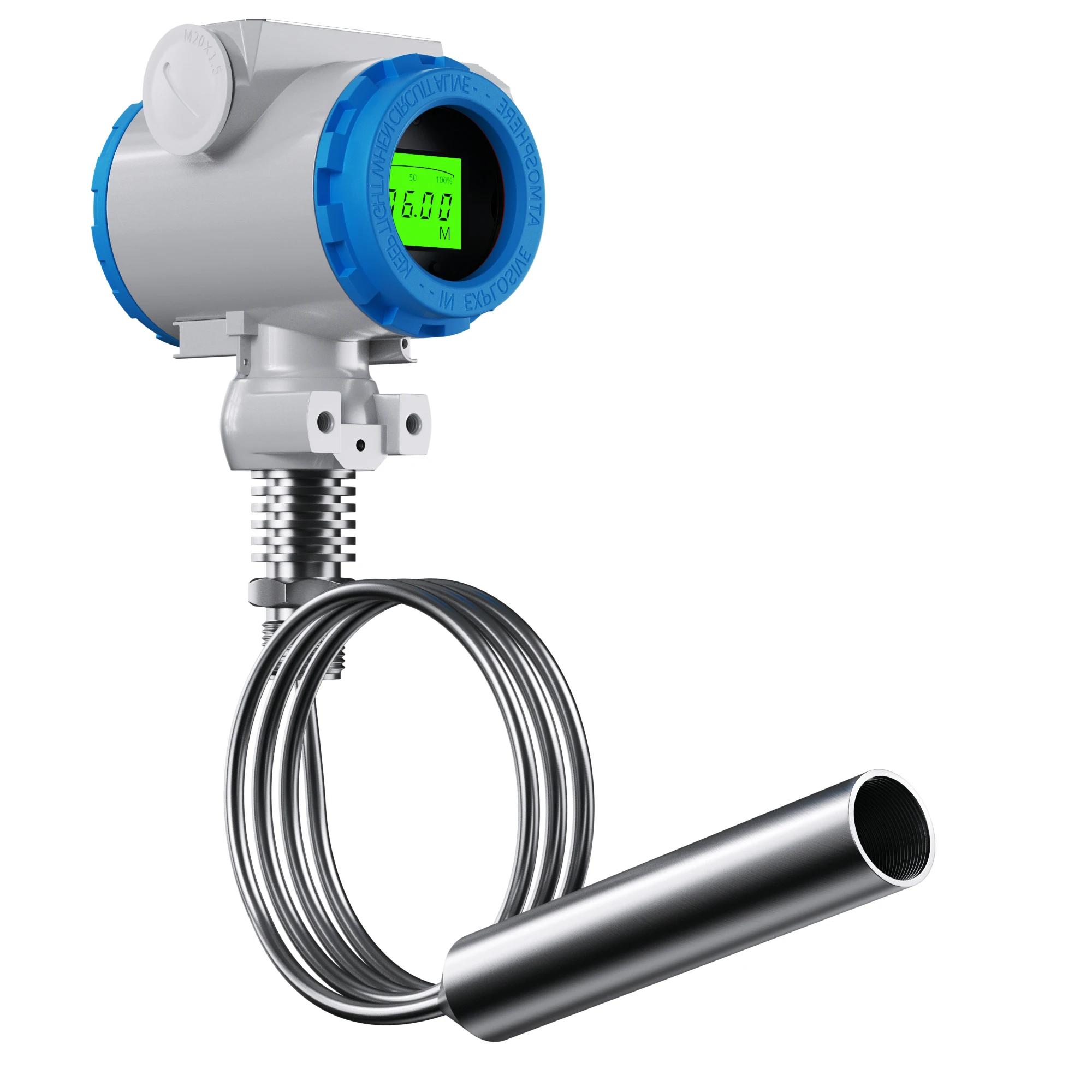 High Temperature Water Level Sensor 4-20mA 0-10V RS485 Oil Level Transmitter 0-5M Liquid Level Transducer
High Temperature Water Level Sensor 4-20mA 0-10V RS485 Oil Level Transmitter 0-5M Liquid Level Transducer