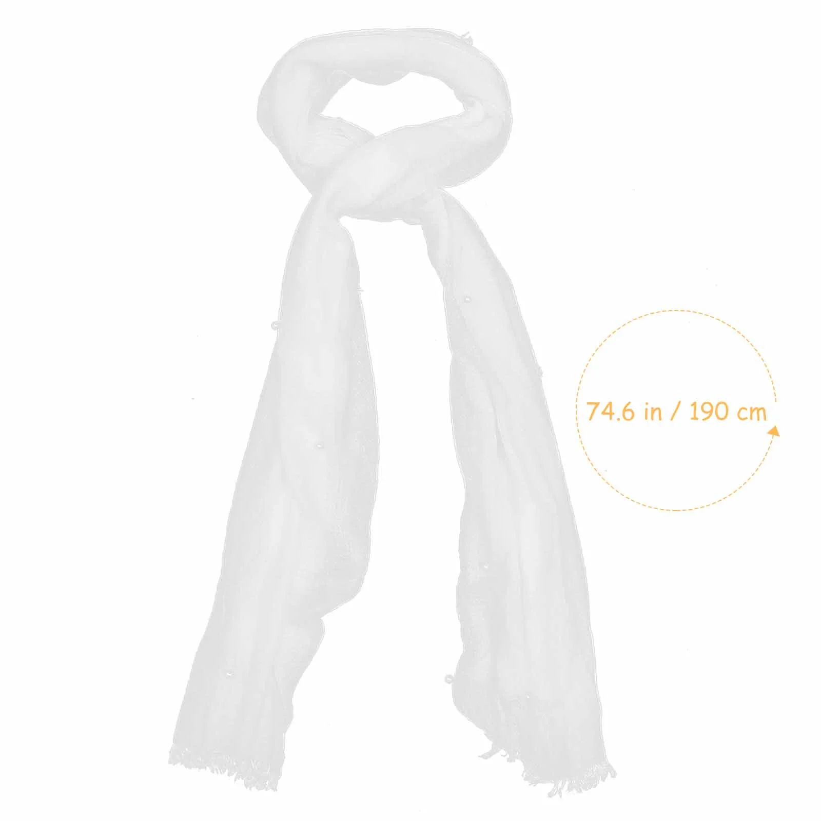 1pc Pearl Decorative Scarf Stylish Lightweight Shawl For Women Summer Autumn Multi-Purpose Cotton Comfortable Scarves For Girls
1pc Pearl Decorative Scarf Stylish Lightweight Shawl For Women Summer Autumn Multi-Purpose Cotton Comfortable Scarves For Girls