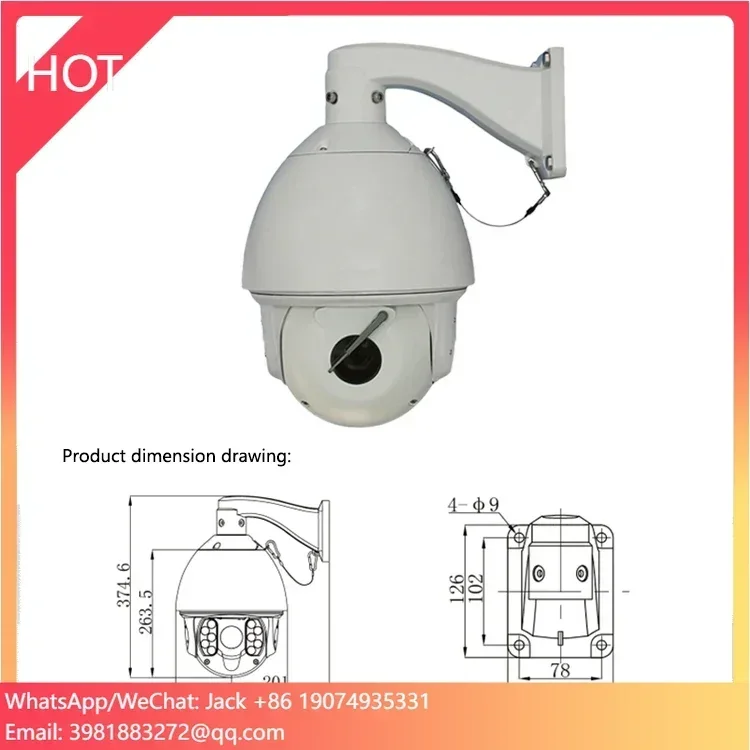 Newly Released 5.0mp 7inch 33x Ptz Ip Ir Speed Ptz Dome Camera Poe Audio Ip66
Newly Released 5.0mp 7inch 33x Ptz Ip Ir Speed Ptz Dome Camera Poe Audio Ip66