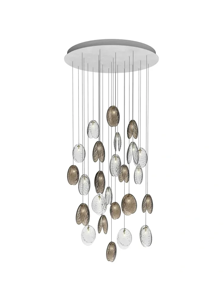 2024 New Modern Design Shellfish Shapes Handmade Glass Chandelier Elegant Home-applicants LED Dimmable Lights For Living Room
2024 New Modern Design Shellfish Shapes Handmade Glass Chandelier Elegant Home-applicants LED Dimmable Lights For Living Room