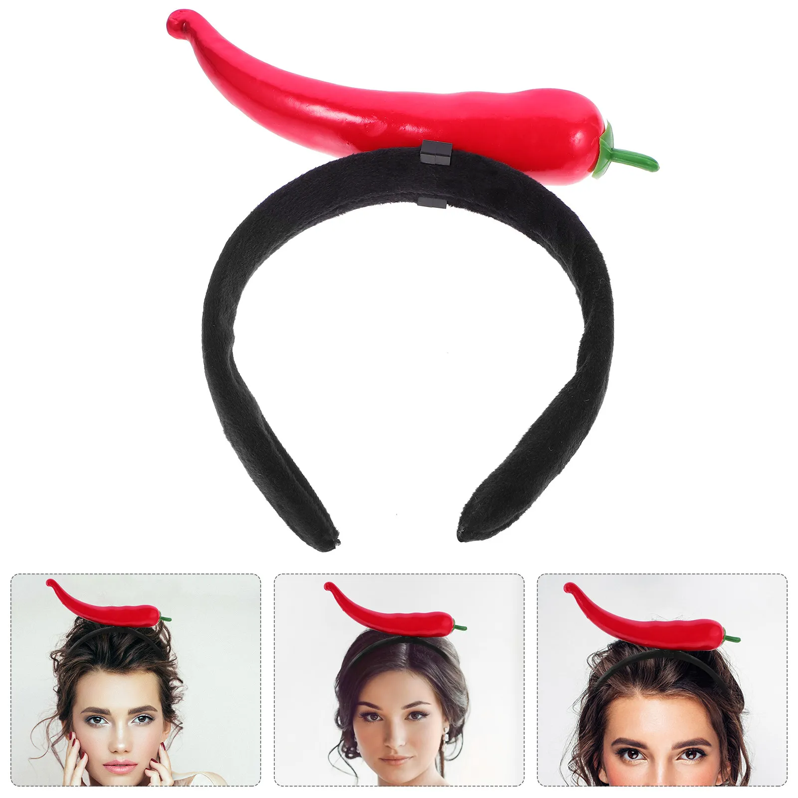 Lovely Cartoon Pepper Headband Vegetable Style Kids Hairband Party Decorative Headdress Fun Photo Prop Adorable Hair Accessory
Lovely Cartoon Pepper Headband Vegetable Style Kids Hairband Party Decorative Headdress Fun Photo Prop Adorable Hair Accessory