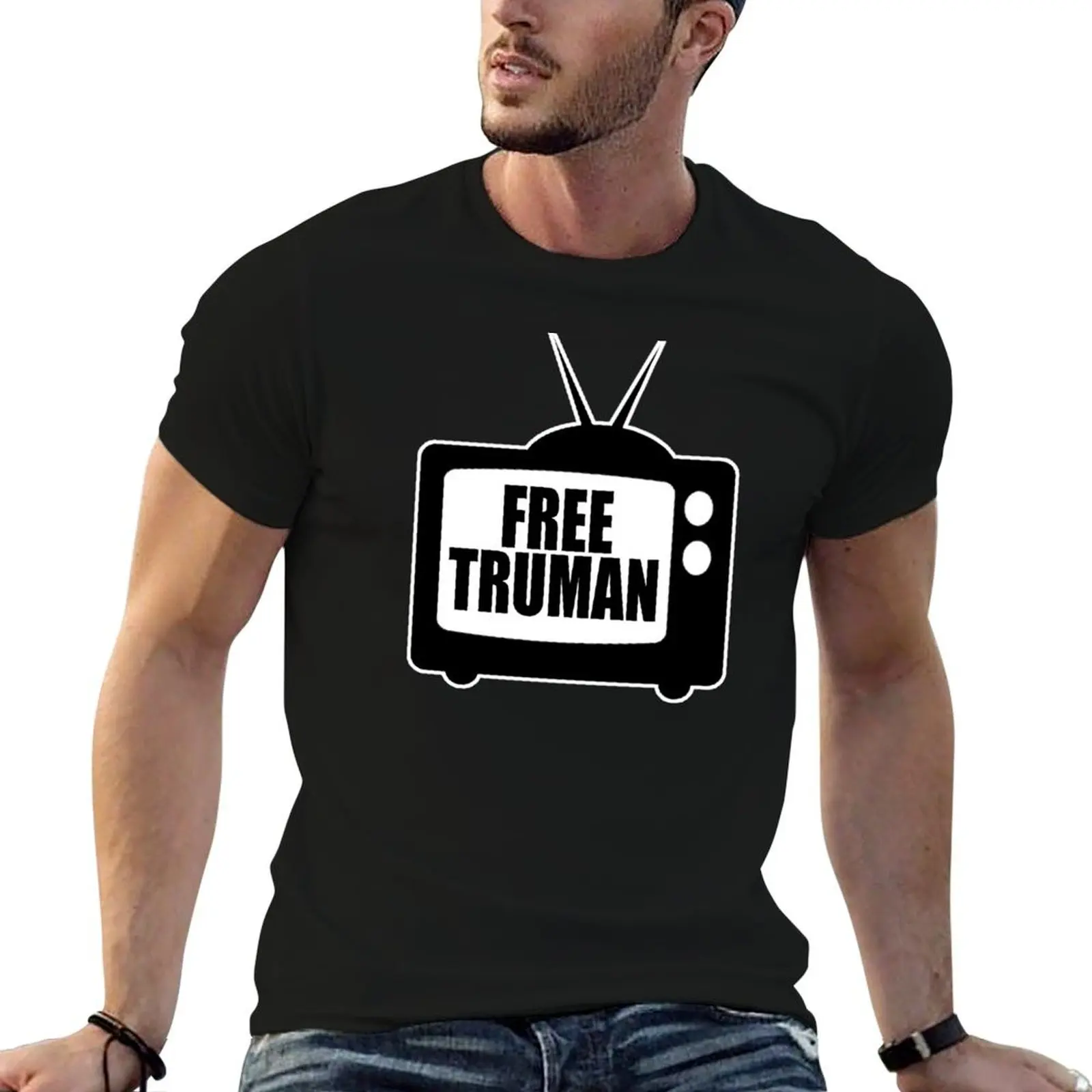 pack Free t shirts t cotton cotton Truman shirt T-Shirt 100% man
pack Free t shirts t cotton cotton Truman shirt T-Shirt 100% man