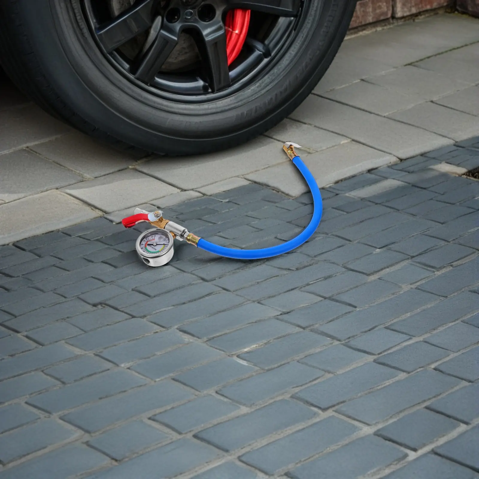 Tire Pressure Gauge Air Gauge Heavy Duty Accurate Inflator Mini Hose Car Bike Tire Pressure Tester Portable Tool
Tire Pressure Gauge Air Gauge Heavy Duty Accurate Inflator Mini Hose Car Bike Tire Pressure Tester Portable Tool