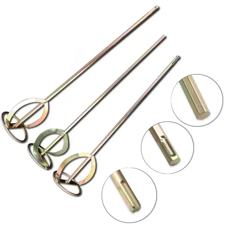 1pcs S-type Mixer Drill Paint Stirring Rod Handheld Paint Cement Plaster Mortar Mixing Paddle Machine Power
1pcs S-type Mixer Drill Paint Stirring Rod Handheld Paint Cement Plaster Mortar Mixing Paddle Machine Power