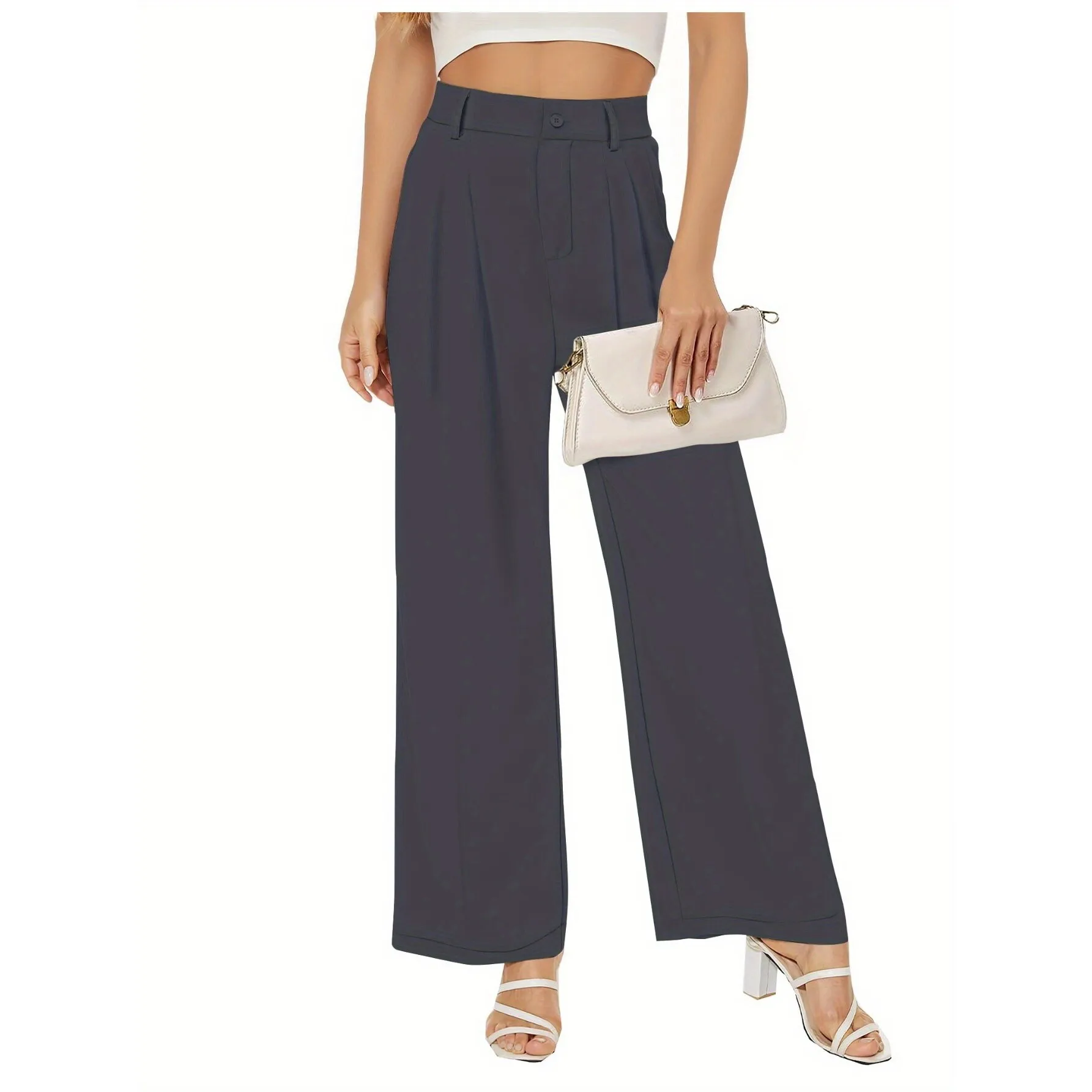 Casual Straight Leg Pants for Men High Waist Straight Cut Trousers Fashionable Spring Collection Neutral High Street Style
Casual Straight Leg Pants for Men High Waist Straight Cut Trousers Fashionable Spring Collection Neutral High Street Style