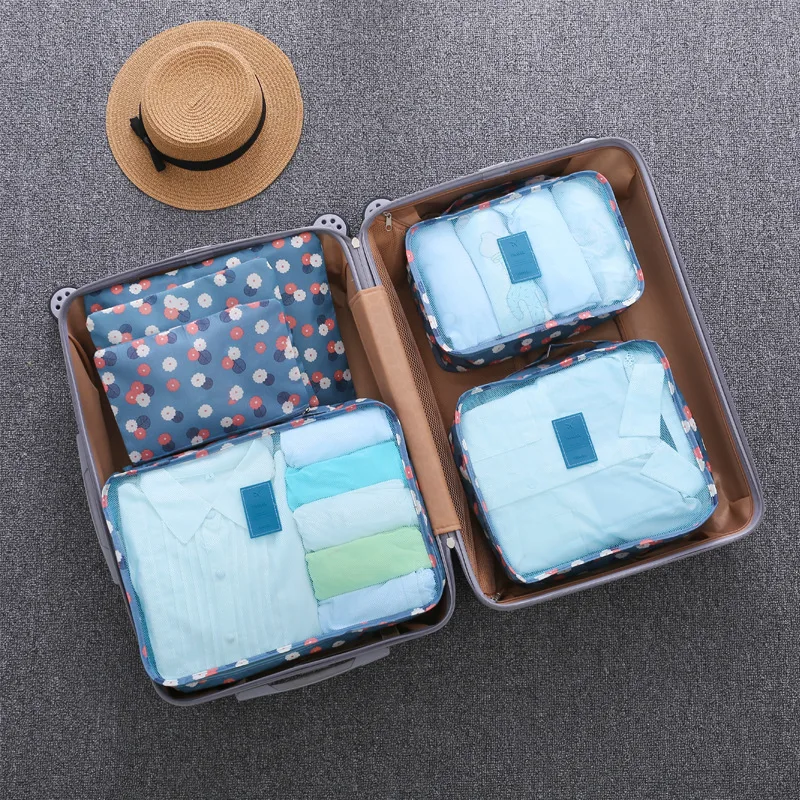 Outdoor Travel Multi-Functional Clothing Storage Bag Luggage Organizer Bag Set of Six Large Size Neatly Packed Durable
Outdoor Travel Multi-Functional Clothing Storage Bag Luggage Organizer Bag Set of Six Large Size Neatly Packed Durable