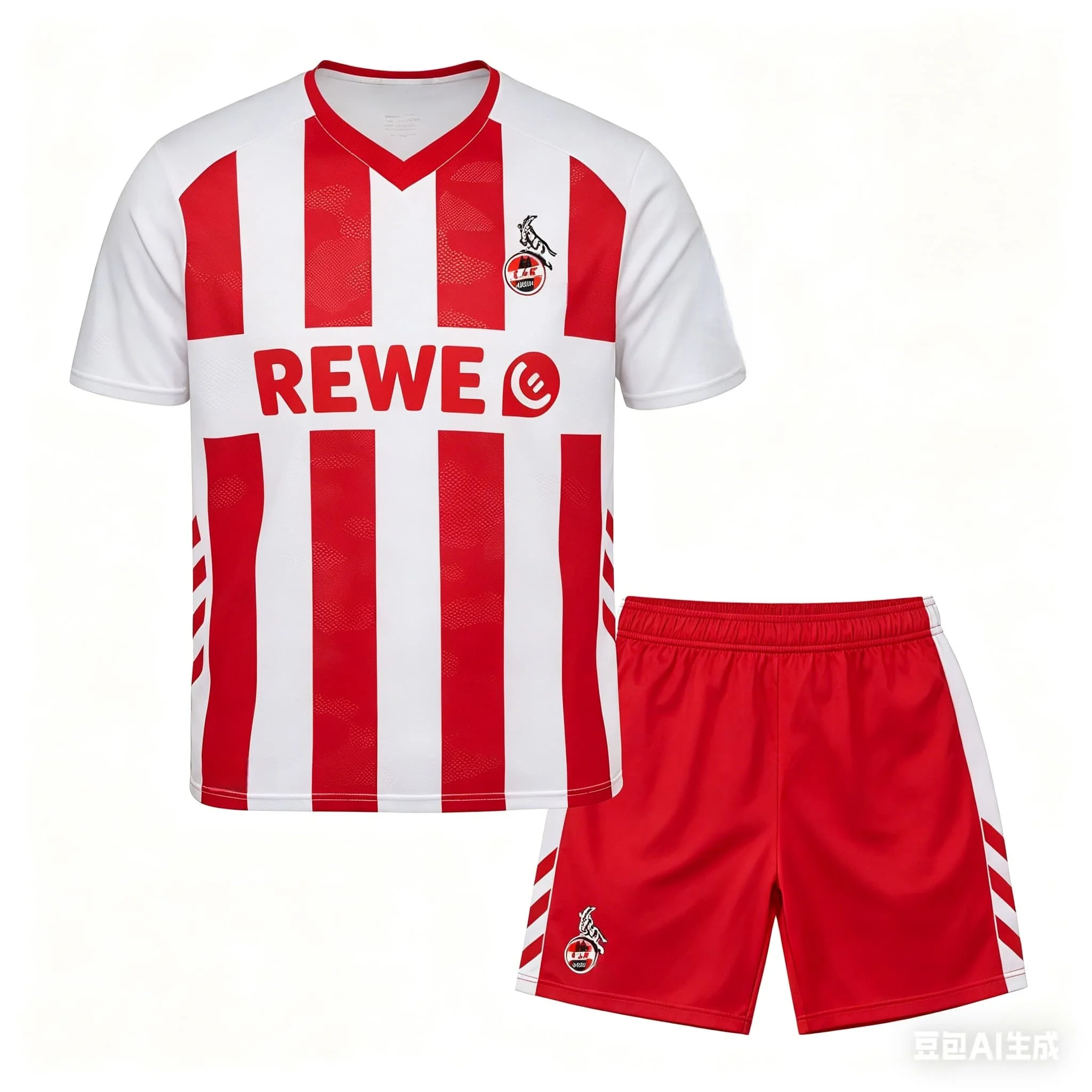 FC Köln Special Edition Soccer Jersey Set, REWE Sponsor, Ornate Pattern Breathable Football Shirt Set for Fans & Match Wear
FC Köln Special Edition Soccer Jersey Set, REWE Sponsor, Ornate Pattern Breathable Football Shirt Set for Fans & Match Wear