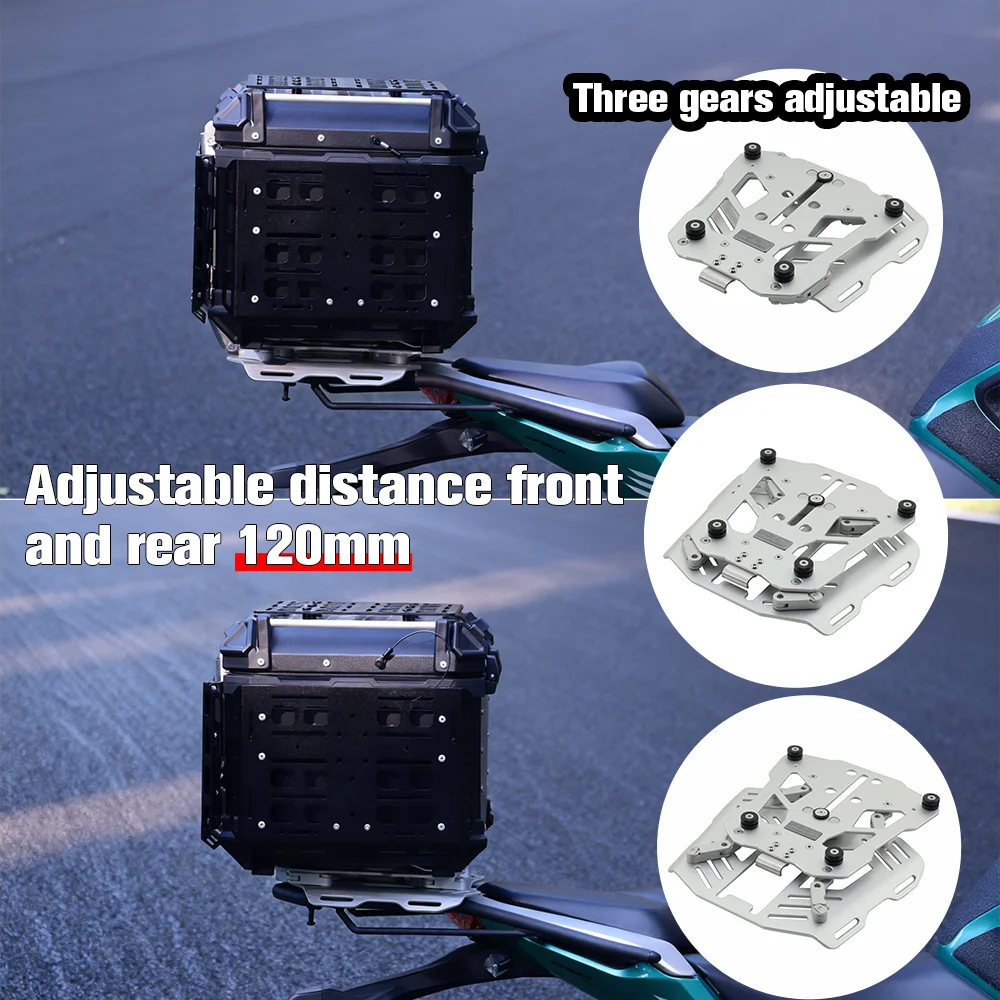 Suitable rear box bottom plate of motorcycles, universal aluminum alloy quick-release base Tray chassis Sliding Mounting Plate
Suitable rear box bottom plate of motorcycles, universal aluminum alloy quick-release base Tray chassis Sliding Mounting Plate