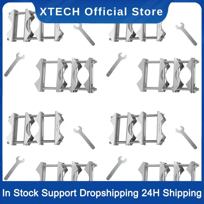 XTECH 8 PCS Double Antenna Mast Clamp V Jaw Block With Bolts Mast To Mast Clamp,Patio Umbrella Holder Heavy Duty Pole To Pole
XTECH 8 PCS Double Antenna Mast Clamp V Jaw Block With Bolts Mast To Mast Clamp,Patio Umbrella Holder Heavy Duty Pole To Pole