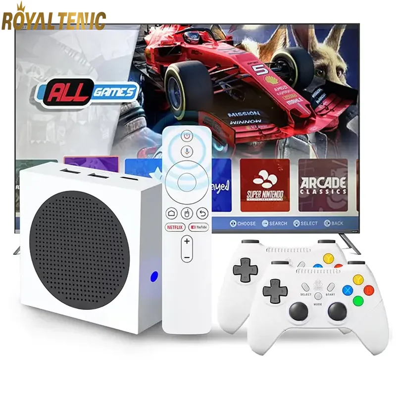 New Arrival G8 TV Game BOX Android9.0 Dual System 3D Classic Arcade Games Player WIFI5.0 Wireless Gamepad Video Game Console
New Arrival G8 TV Game BOX Android9.0 Dual System 3D Classic Arcade Games Player WIFI5.0 Wireless Gamepad Video Game Console