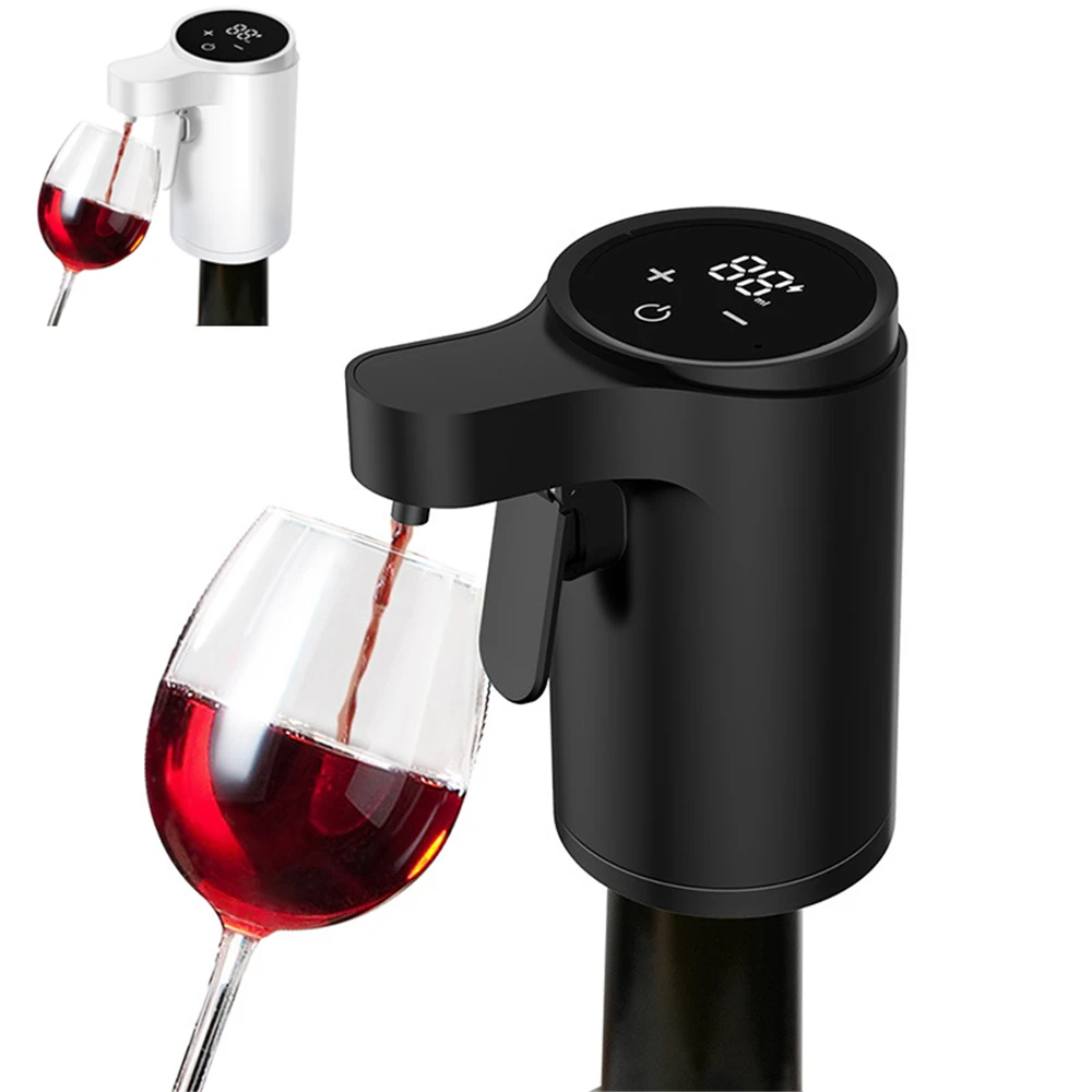 Automatic Wine Dispenser Smart Sensor Wine Pump with Touch-Lever Control for Red Wine Whiskey Liquor Electric Wine Pourers
Automatic Wine Dispenser Smart Sensor Wine Pump with Touch-Lever Control for Red Wine Whiskey Liquor Electric Wine Pourers