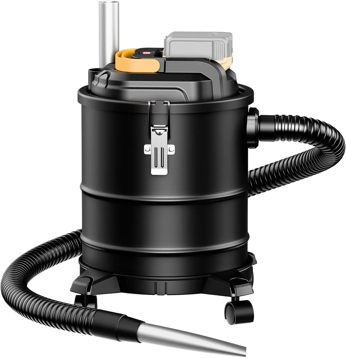 Cordless Ash Vacuum for 20V Max Battery, 4-Gallon Portable Cleaner with HEPA Filters and Hose Nozzles for Wood Stove BBQ Grill
Cordless Ash Vacuum for 20V Max Battery, 4-Gallon Portable Cleaner with HEPA Filters and Hose Nozzles for Wood Stove BBQ Grill