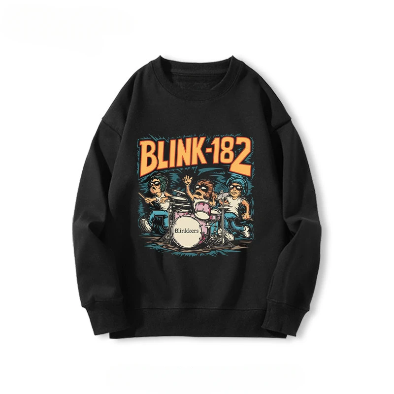 Толстовки с круглым вырезом Y2k Blink-182 Band Peripheral для мужчин и женщин, универсальный и стильный осенне-зимний рок-стиль
Толстовки с круглым вырезом Y2k Blink-182 Band Peripheral для мужчин и женщин, универсальный и стильный осенне-зимний рок-стиль