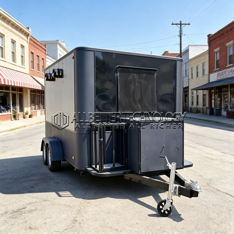 Allbetter Custom Concession Trailer for Street Vending Coffee Lemonade Ice Cream BBQ Taco Food Truck Mobile Kitchen for Sale
Allbetter Custom Concession Trailer for Street Vending Coffee Lemonade Ice Cream BBQ Taco Food Truck Mobile Kitchen for Sale