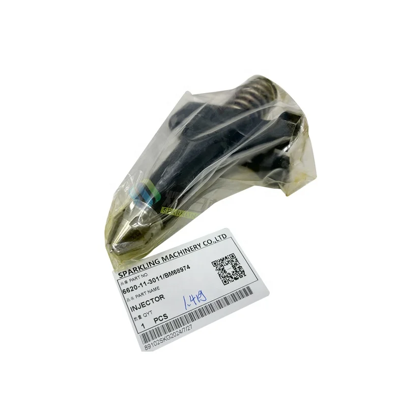 6620-11-3011 Топливная форсунка NH220 BM68974 Детали строительной техники для экскаватора
6620-11-3011 Топливная форсунка NH220 BM68974 Детали строительной техники для экскаватора
