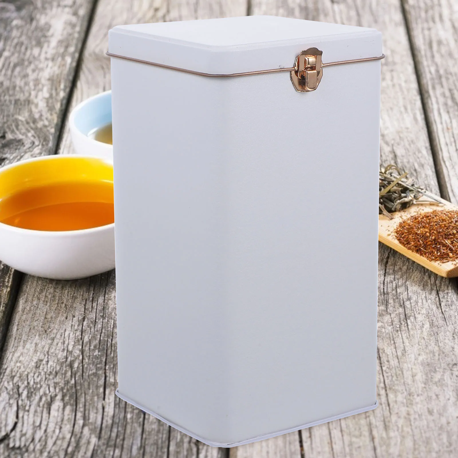 Iron Tea Canister Tinplate Storage Jars Airtight Lids Containers Food White Loose Leaf Tea Canisters For Coffee Beans Sugar
Iron Tea Canister Tinplate Storage Jars Airtight Lids Containers Food White Loose Leaf Tea Canisters For Coffee Beans Sugar