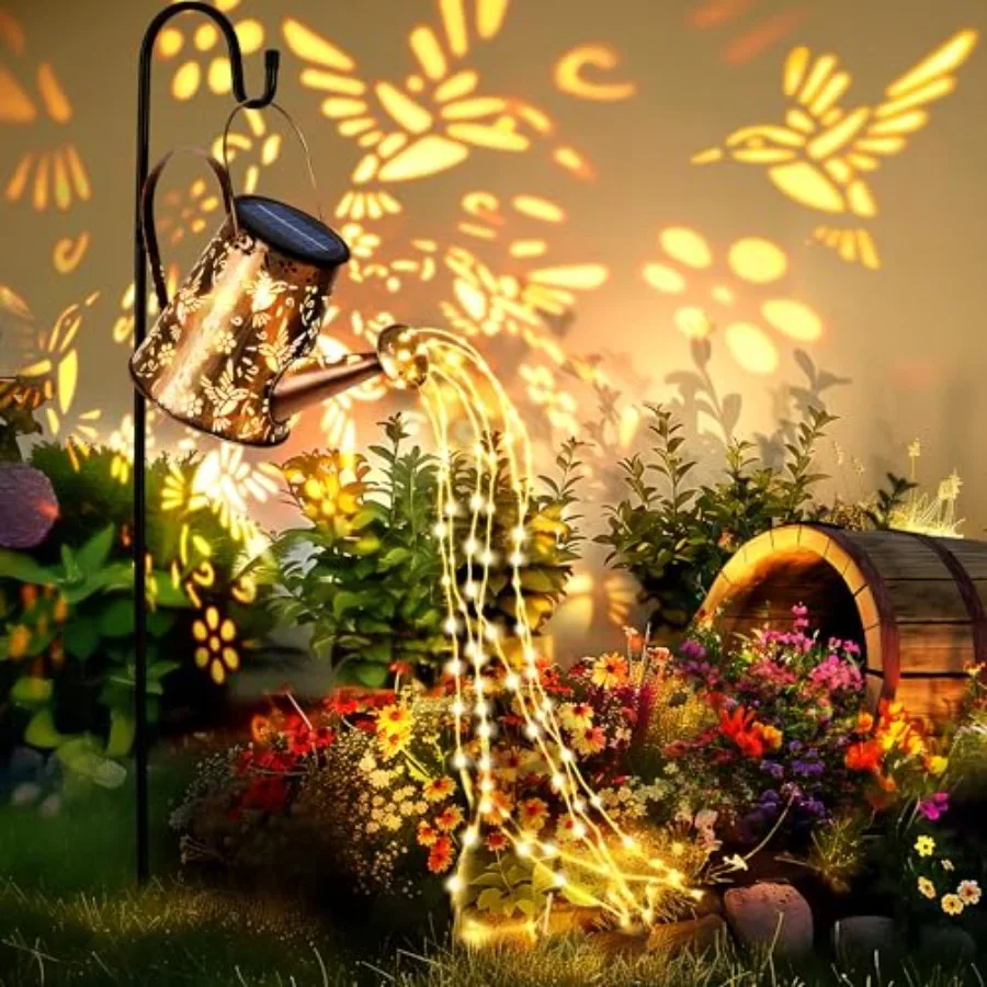 Solar Lights Outdoor Garden Decor Large Lanterns Watering Can Gardening Gifts for Mom Women Grandma Birthday Hanging Outdoor De
Solar Lights Outdoor Garden Decor Large Lanterns Watering Can Gardening Gifts for Mom Women Grandma Birthday Hanging Outdoor De