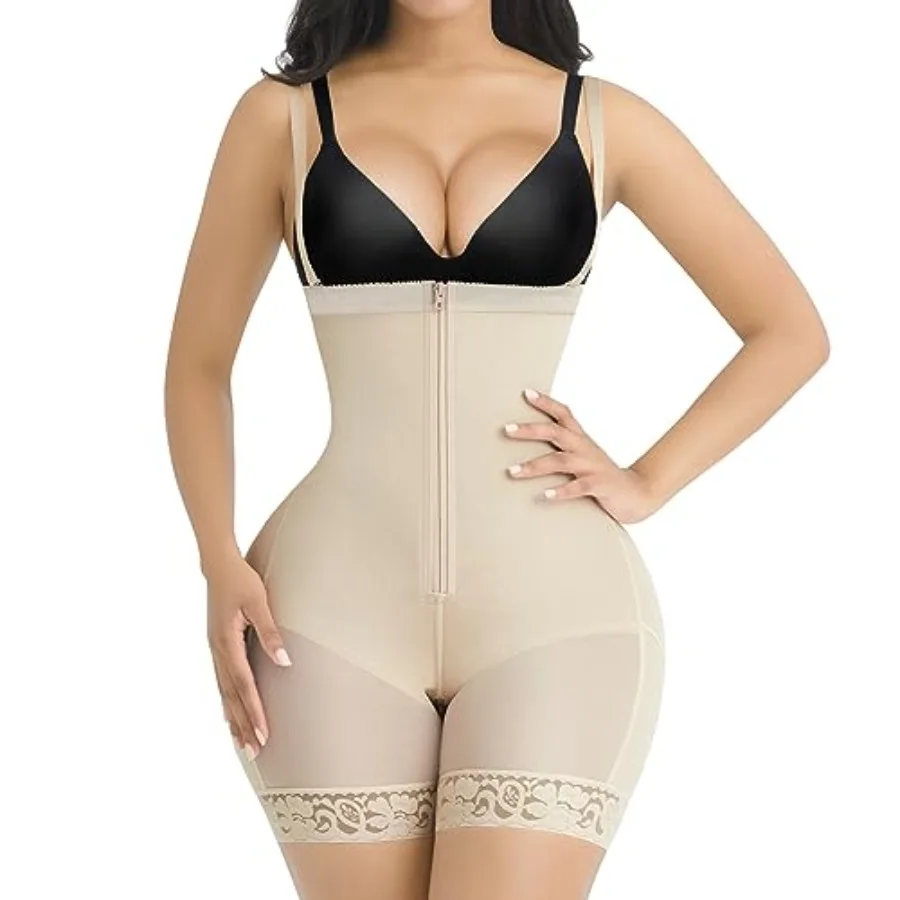 SHAPELLX Fajas Colombianas Shapewear for Women Tummy Control Plus Size Postpartum Body Shaper Butt Lifting Bodysuit
SHAPELLX Fajas Colombianas Shapewear for Women Tummy Control Plus Size Postpartum Body Shaper Butt Lifting Bodysuit