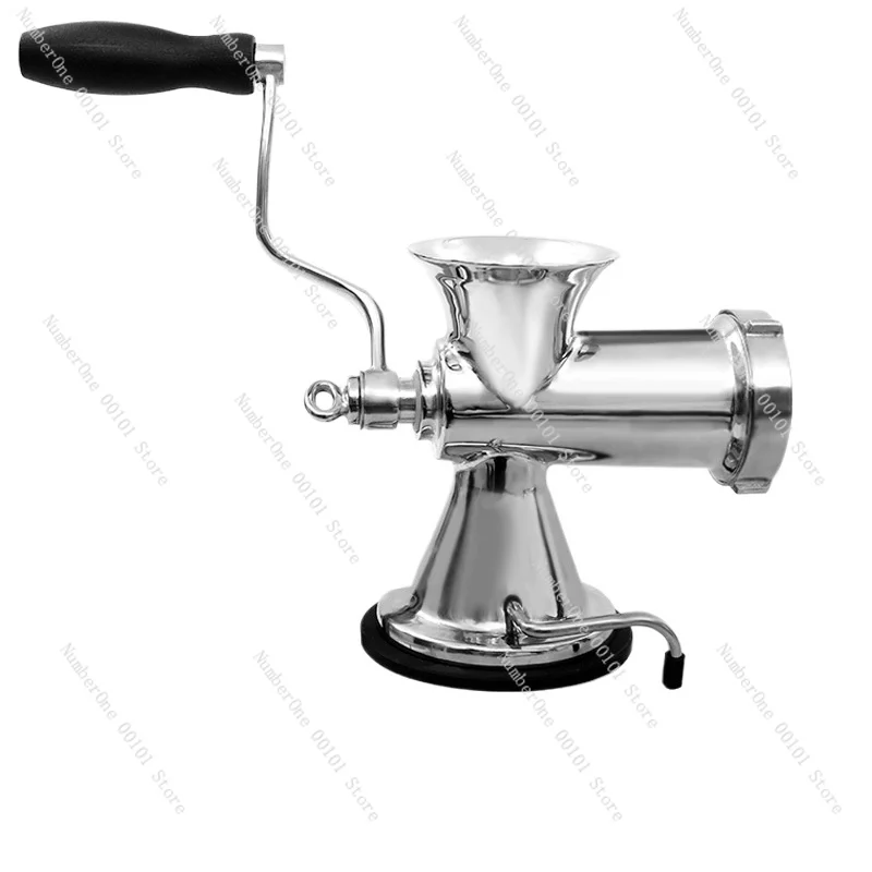 304 stainless steel manual meat grinder No. 8 suction cup household hand cranked enema machine
304 stainless steel manual meat grinder No. 8 suction cup household hand cranked enema machine