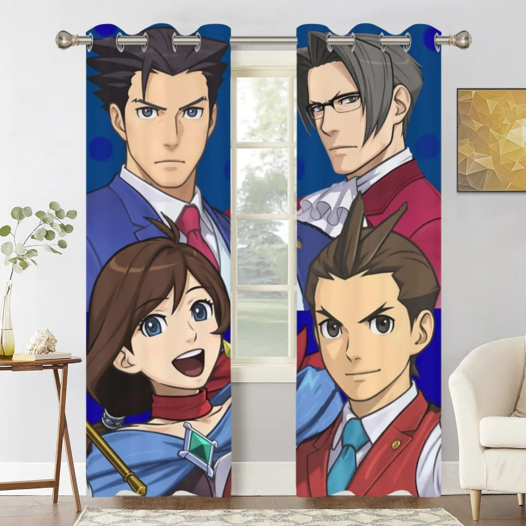 Ace Attorney Window Curtains for Living Room Bedrooms 2 pieces Aesthetic Room Decoration
Ace Attorney Window Curtains for Living Room Bedrooms 2 pieces Aesthetic Room Decoration