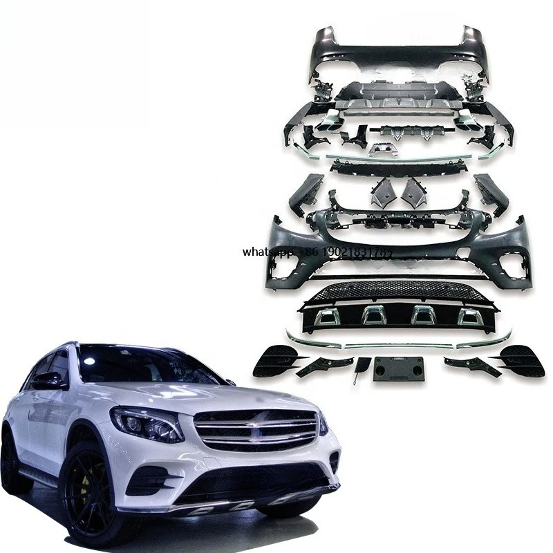 2016 Upgrade X253 to GLC43 Type A body parts for GLC class GLC200 GLC260 GLC300 X253 to Type A polypropylene body kit materials
2016 Upgrade X253 to GLC43 Type A body parts for GLC class GLC200 GLC260 GLC300 X253 to Type A polypropylene body kit materials