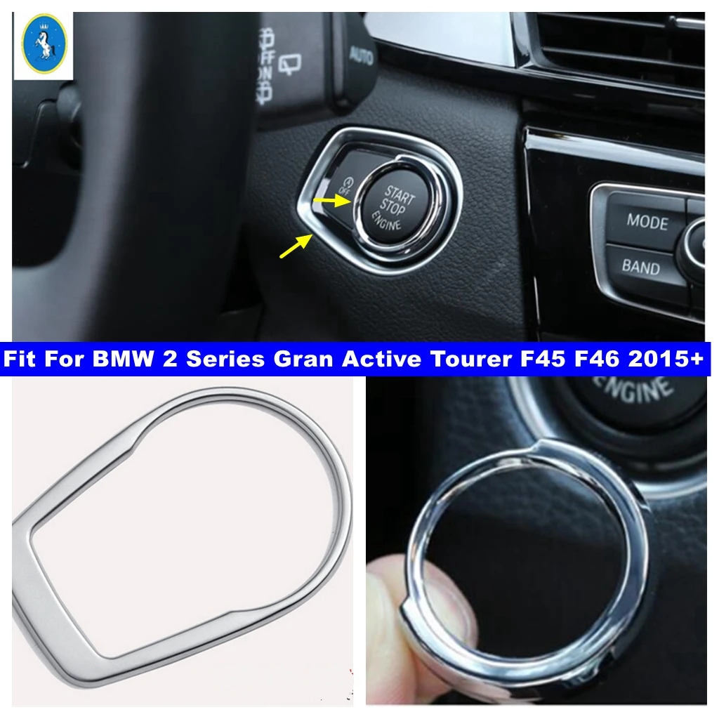 Matte Engine Stop Ring Keyless Start System Button Cover Accessories Fit For BMW 2 Series Gran Active Tourer F45 F46 2015 - 2019
Matte Engine Stop Ring Keyless Start System Button Cover Accessories Fit For BMW 2 Series Gran Active Tourer F45 F46 2015 - 2019