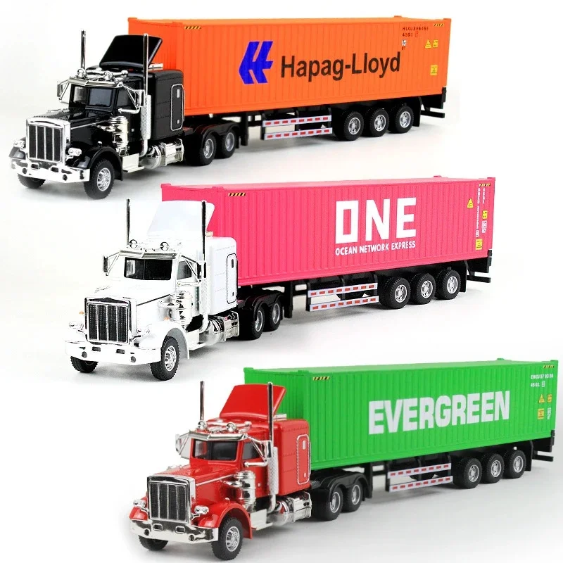 1: 32 Peter Container Toy Car Heavy Truck Trailer Truck Full Alloy Model Ornament Open Door Boy Toy Birthday Gift Color Box New
1: 32 Peter Container Toy Car Heavy Truck Trailer Truck Full Alloy Model Ornament Open Door Boy Toy Birthday Gift Color Box New