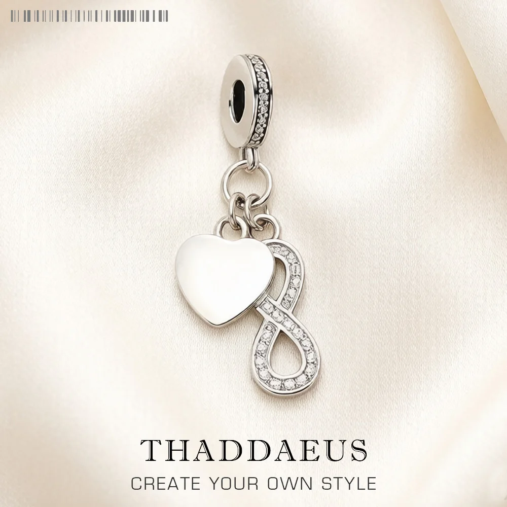 Heart With Infinity Charm Pendants For Women Eternal Love 925 Sterling Silver Romantic Jewelry
Heart With Infinity Charm Pendants For Women Eternal Love 925 Sterling Silver Romantic Jewelry