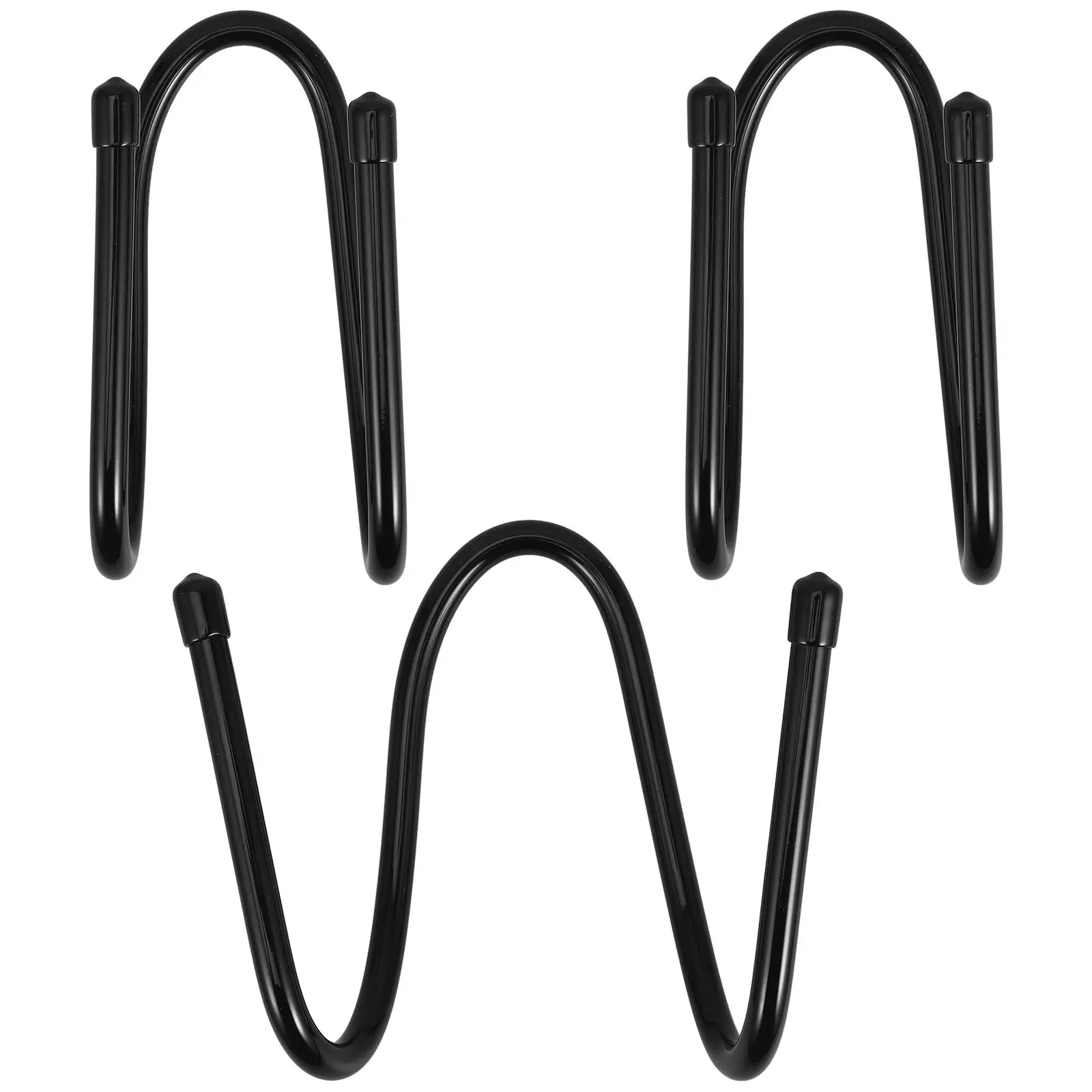 3 Pcs Rolling Pin Holder Decorative Wall Hooks for Hanging Hanger Black Home Hangers
3 Pcs Rolling Pin Holder Decorative Wall Hooks for Hanging Hanger Black Home Hangers