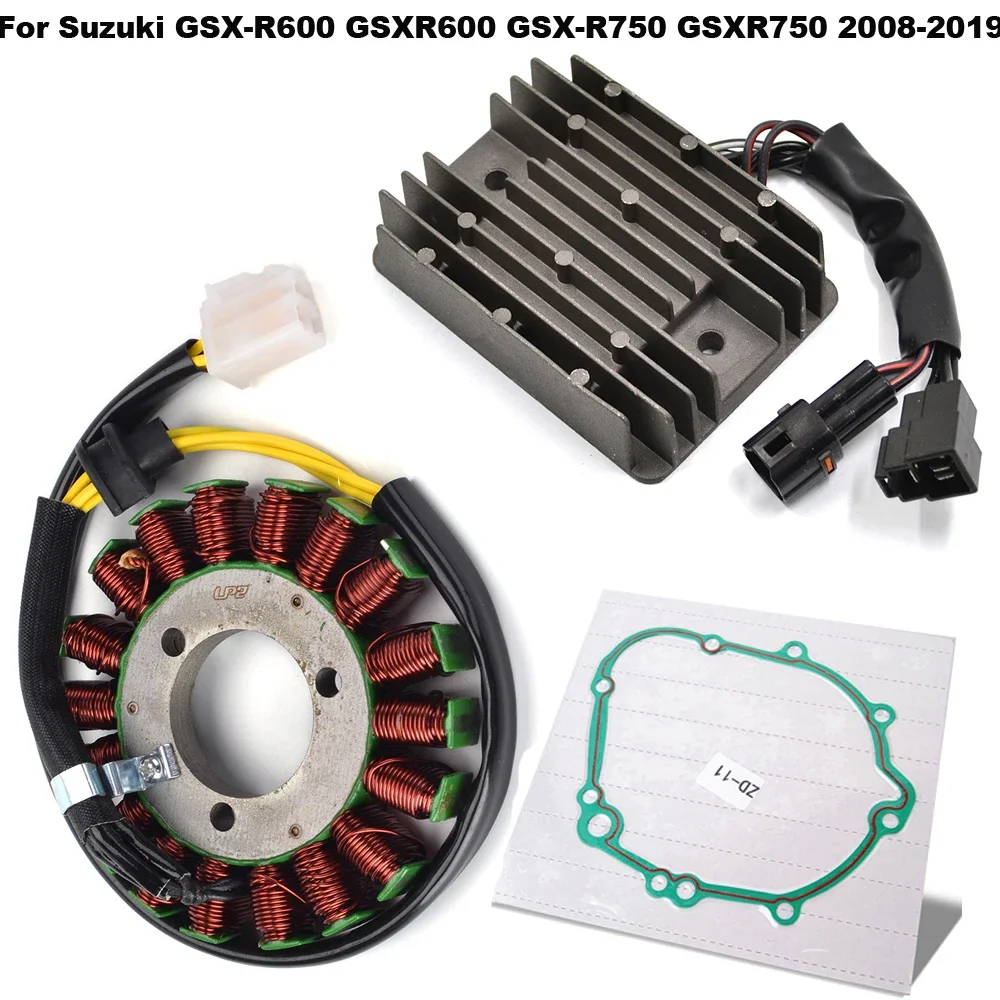 Motorcycle Magneto Stator Rectifier Gasket Set For Suzuki GSX-R600 GSXR600 GSX-R750 GSXR750 2008-2019 2018 2017 2016 2015 2014
Motorcycle Magneto Stator Rectifier Gasket Set For Suzuki GSX-R600 GSXR600 GSX-R750 GSXR750 2008-2019 2018 2017 2016 2015 2014