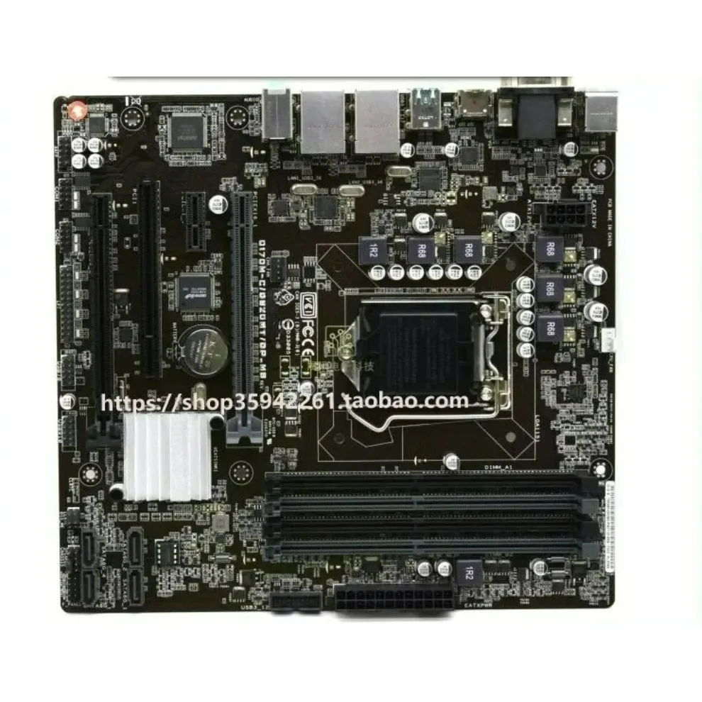Для ASUS Q170M-CD820MT с разъемом PCI DP, основная плата с двойным сетевым портом MATX1151, контакт DDR4
Для ASUS Q170M-CD820MT с разъемом PCI DP, основная плата с двойным сетевым портом MATX1151, контакт DDR4