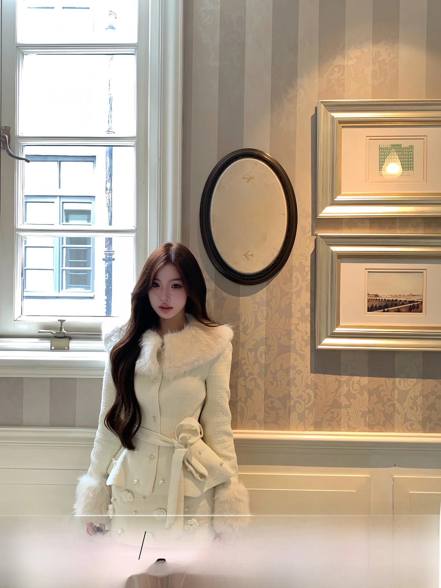 Detachable Fur Collar Woolen Jacket 3D Handwoven Flower Skirt Set Elegant Style Women's Coat with Belt Stylish Winter Ou...
Detachable Fur Collar Woolen Jacket 3D Handwoven Flower Skirt Set Elegant Style Women's Coat with Belt Stylish Winter Ou...