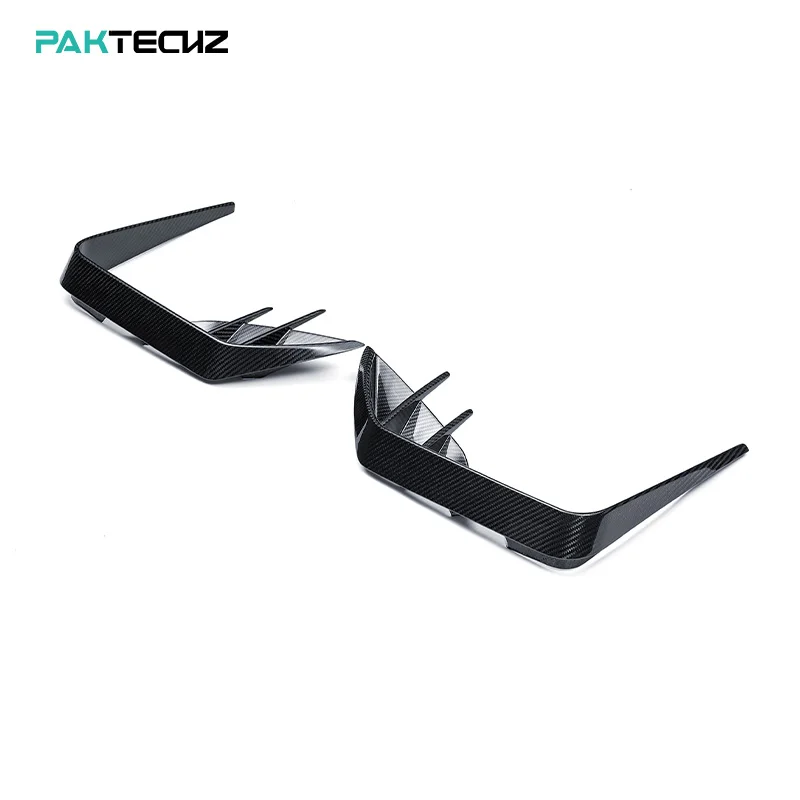 Paktechz Dry Carbon Fiber Body Kit Front Canards for BMW XM G09
Paktechz Dry Carbon Fiber Body Kit Front Canards for BMW XM G09