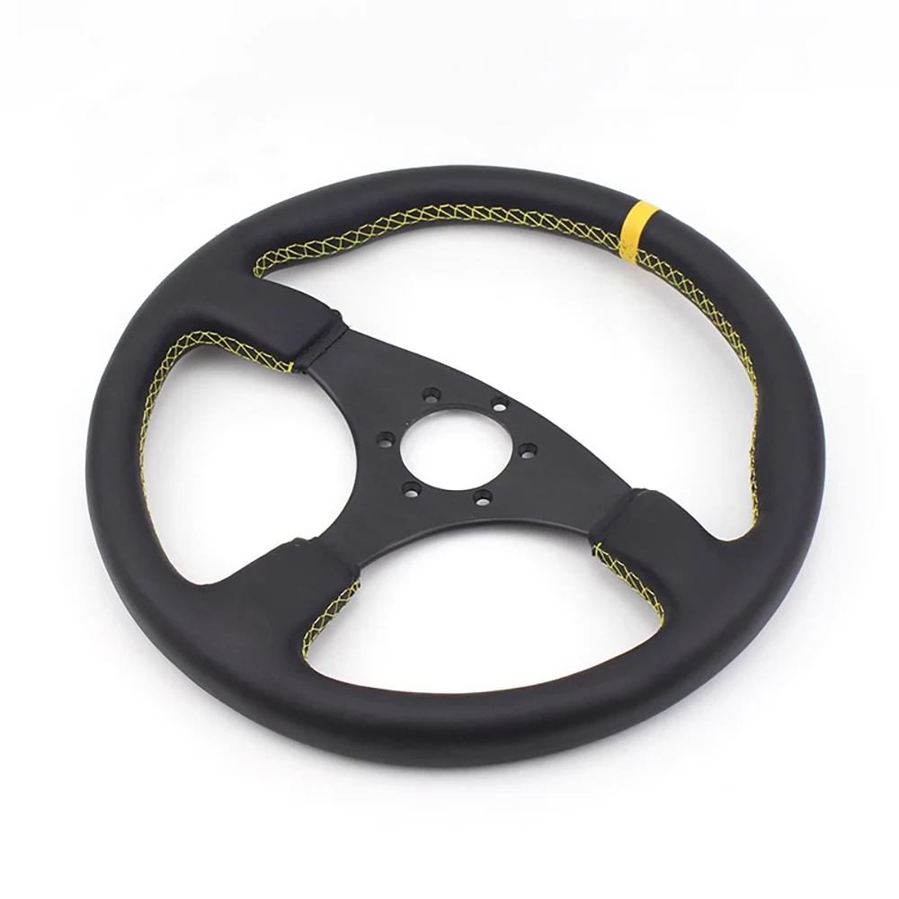Car Modification 14 Inch 350MM Universal Steering Wheel For VW HONDA TOYOTA BMW Leather Steering Wheel Volantes
Car Modification 14 Inch 350MM Universal Steering Wheel For VW HONDA TOYOTA BMW Leather Steering Wheel Volantes