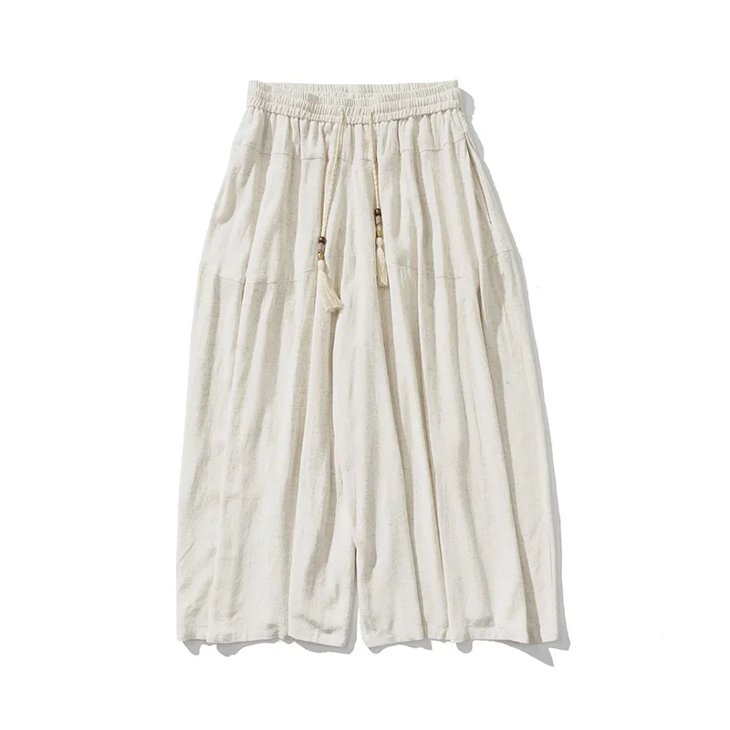 Autumn Large Size Chinese Wind Cotton and Linen Casual Wide-leg Pants Men's Retro Trend Japanese Straight-leg Pants
Autumn Large Size Chinese Wind Cotton and Linen Casual Wide-leg Pants Men's Retro Trend Japanese Straight-leg Pants