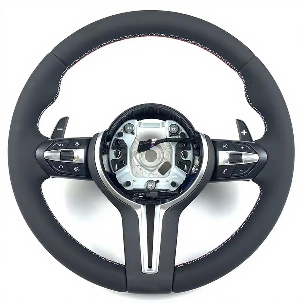Car Interior Accessories M Sport Leather Steering Wheel for BMW F10 5 Series F20 F30 3 Series F40 F36 F32 Without airbags
Car Interior Accessories M Sport Leather Steering Wheel for BMW F10 5 Series F20 F30 3 Series F40 F36 F32 Without airbags