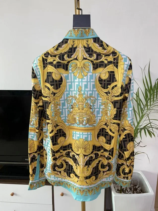 Luxury Royal Shirts Men Clothing Full Sleeve Court Printed Shirt Manga Longa Prom Party Shirts Camisas Social Masculina De Luxo
Luxury Royal Shirts Men Clothing Full Sleeve Court Printed Shirt Manga Longa Prom Party Shirts Camisas Social Masculina De Luxo