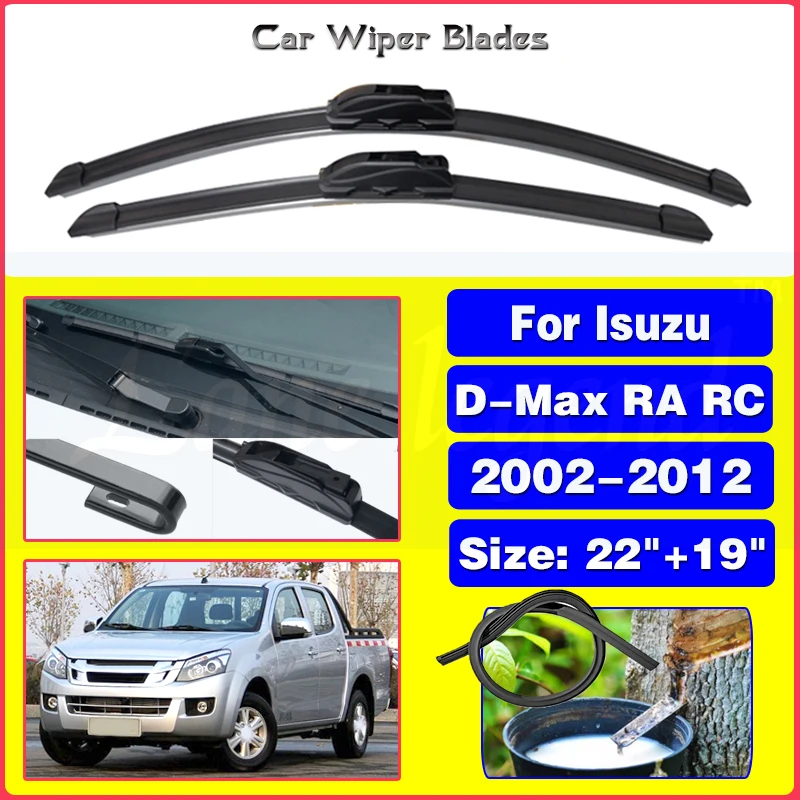Car Wiper For Isuzu Chevrolet LUV D-Max RA RC 2002 - 2012 Windshield Rubber Front Window Wiper Auto Accessorie 2010 2011 22"+19"
Car Wiper For Isuzu Chevrolet LUV D-Max RA RC 2002 - 2012 Windshield Rubber Front Window Wiper Auto Accessorie 2010 2011 22"+19"