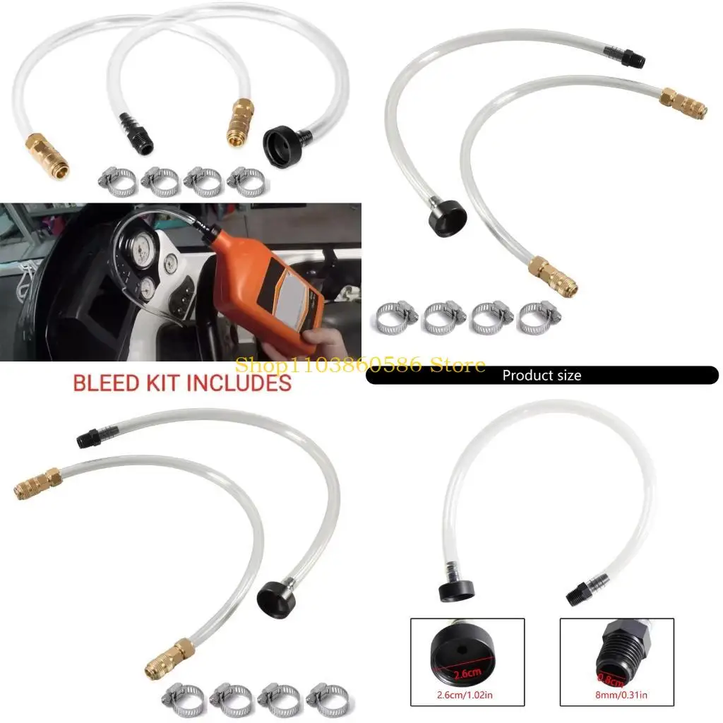 242A High Temperature Resistant Marine Hydraulic Steering Bleed PVC & Brass Set for Reliable Air Bleeding & Fluid Refill
242A High Temperature Resistant Marine Hydraulic Steering Bleed PVC & Brass Set for Reliable Air Bleeding & Fluid Refill