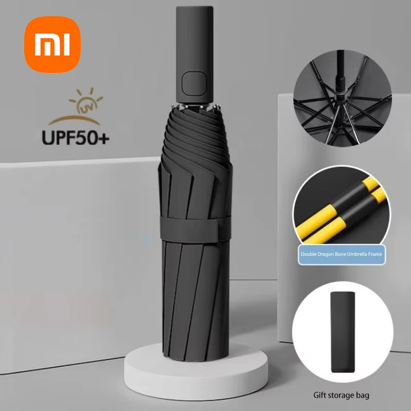 Автоматический зонт Xiaomi, 24-костный сплошной цвет, светильник, складной, большого формата, уличный солнцезащитный козырек, автоматический зонт с защитой от ультрафиолета
Автоматический зонт Xiaomi, 24-костный сплошной цвет, светильник, складной, большого формата, уличный солнцезащитный козырек, автоматический зонт с защитой от ультрафиолета