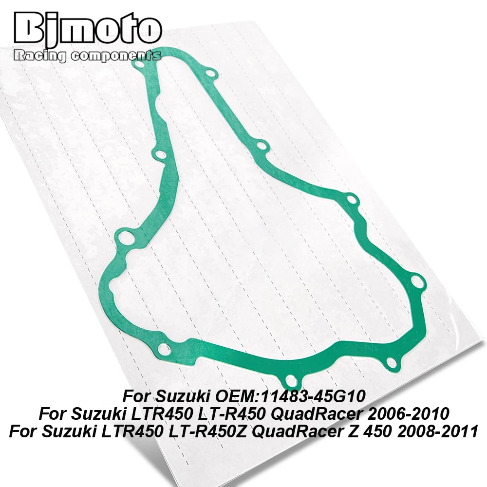 Stator Magneto Generator Cover Gasket For Suzuki LTR450 LT-R450 QuadRacer 2006-2010 11483-45G10 LTR450 LT-R450Z QuadRacer Z 450
Stator Magneto Generator Cover Gasket For Suzuki LTR450 LT-R450 QuadRacer 2006-2010 11483-45G10 LTR450 LT-R450Z QuadRacer Z 450