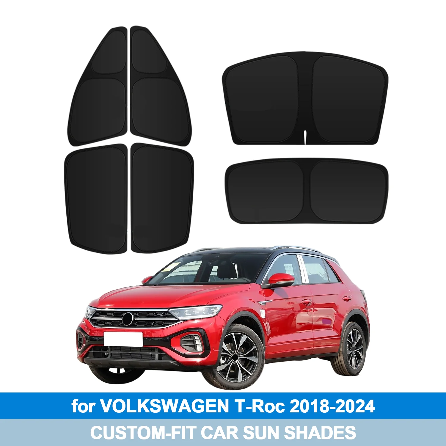 For VOLKSWAGEN T-Roc 2018-2024 Windshield Sun Shade Side Window Shades Cover Sun Visor Shield Privacy Protection Car Accessories
For VOLKSWAGEN T-Roc 2018-2024 Windshield Sun Shade Side Window Shades Cover Sun Visor Shield Privacy Protection Car Accessories